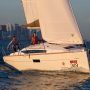 Sailing lifestyle onboard Jeanneau 349 in Biscayne Bay, Miami FL.